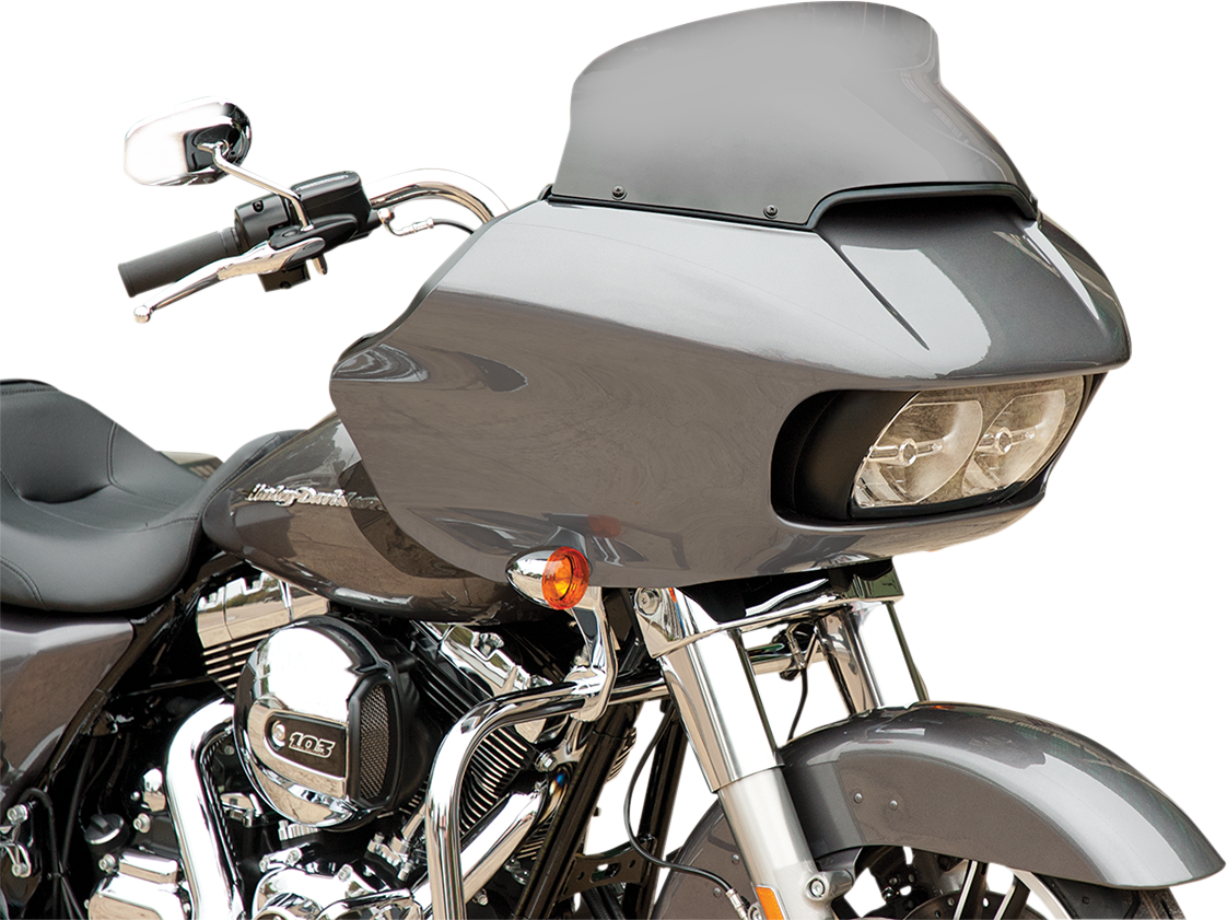 MEMPHIS SHADES Spoiler Windshield - 6-1/2" - Dark Smoke - FLTR MEP86010