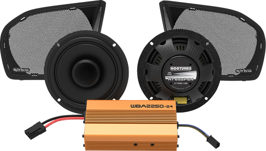 WILD BOAR AUDIO Amplifier/Speaker Kit - 500 W - FLTRX HOG WILD RG2-24