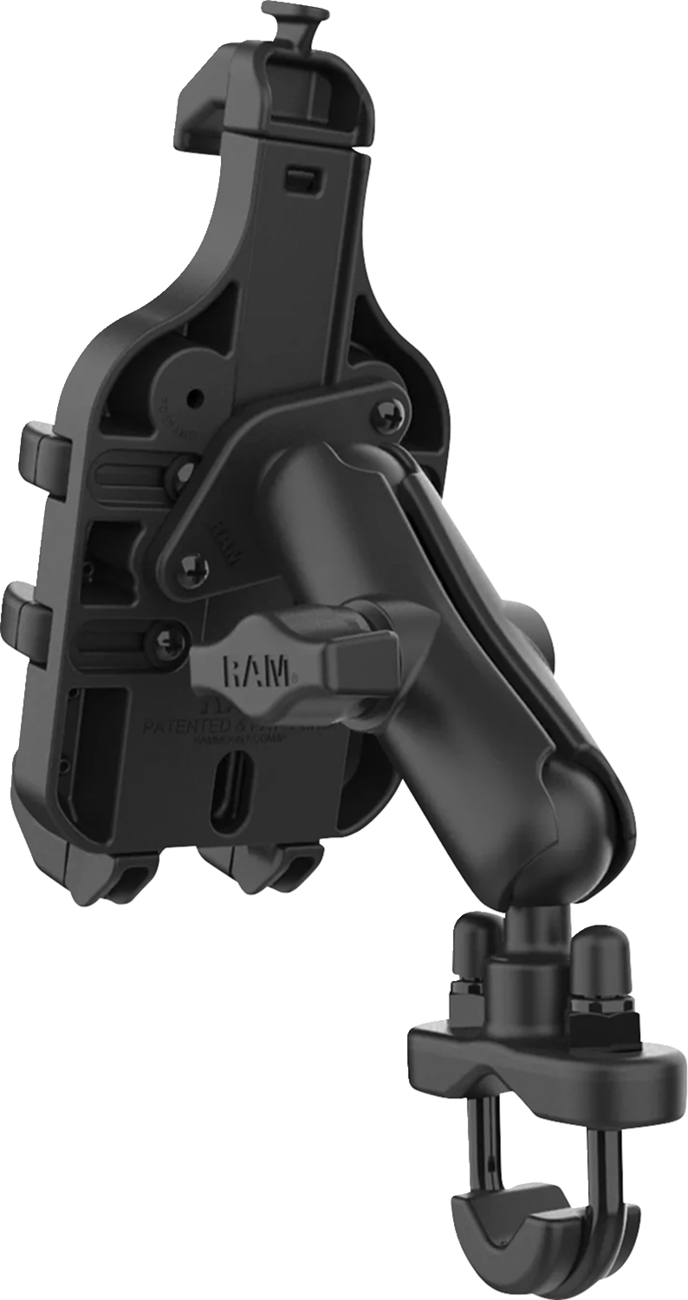 RAM MOUNTS Quick-Grip™ Pro Phone Handlebar Mount with Qi2 15W Wireless Charger RAM-B-149Z-PD5-W2MU