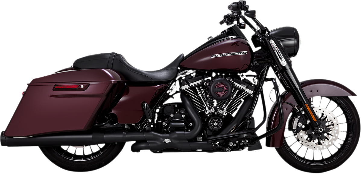 VANCE & HINES 4-1/2" Torquer Slip-On Mufflers - Black 46674