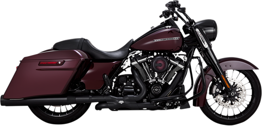 VANCE & HINES 4-1/2" Torquer Slip-On Mufflers - Black 46674