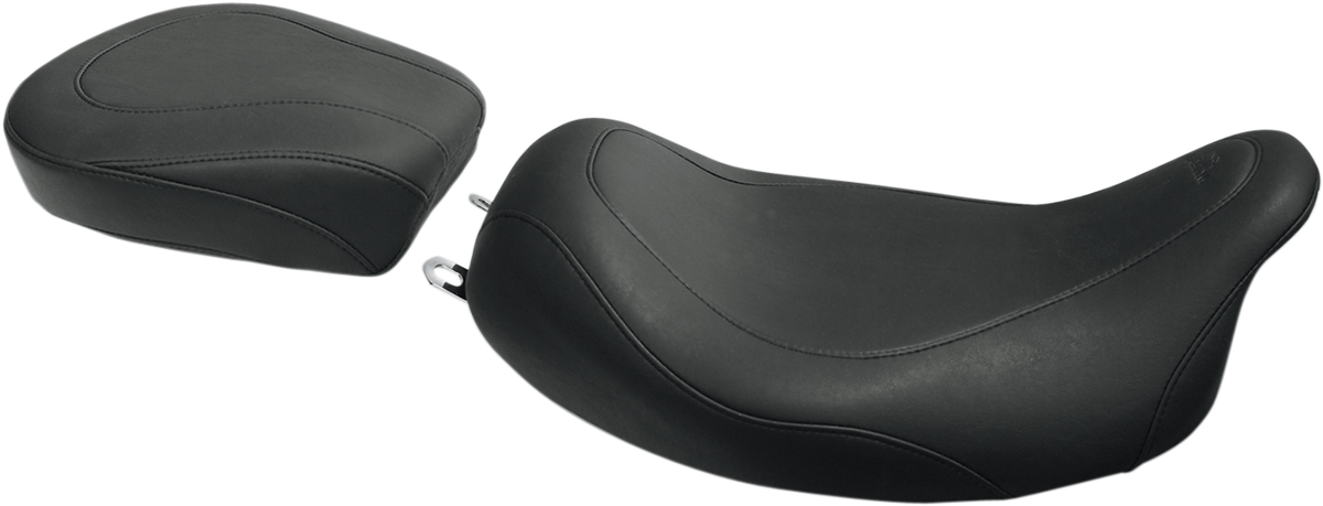 MUSTANG Seat - Wide Tripper™ Solo - without Backrest - Smooth - Black - FL '08-'25 76692