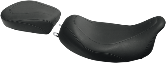 MUSTANG Seat - Wide Tripper™ Solo - without Backrest - Smooth - Black - FL '08-'25 76692