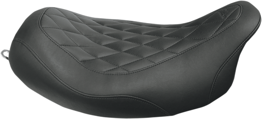 MUSTANG Seat - Wide Tripper™ Solo - without Backrest - Diamond - Black - FL '08-'25 76694